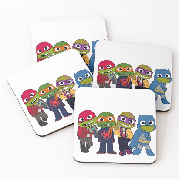 Item preview, TMNT Halloween: Mutant Mayhem Turtles designed and sold by Leah'sArt&Stuff.