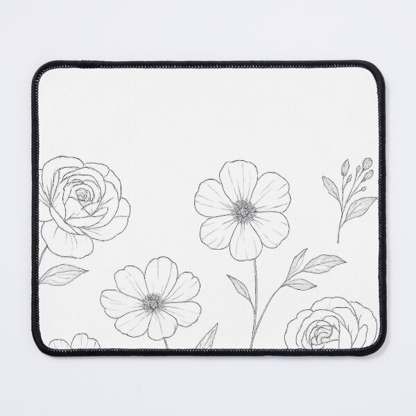 Item preview, "Gracias" con una colección de flores minimalistas designed and sold by cleeofee.