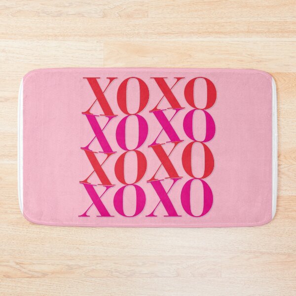 Item preview, Xoxo. Lots of kisses, big hugs and girl vibes. Pretty in pink designed and sold by Sandra Brezina.