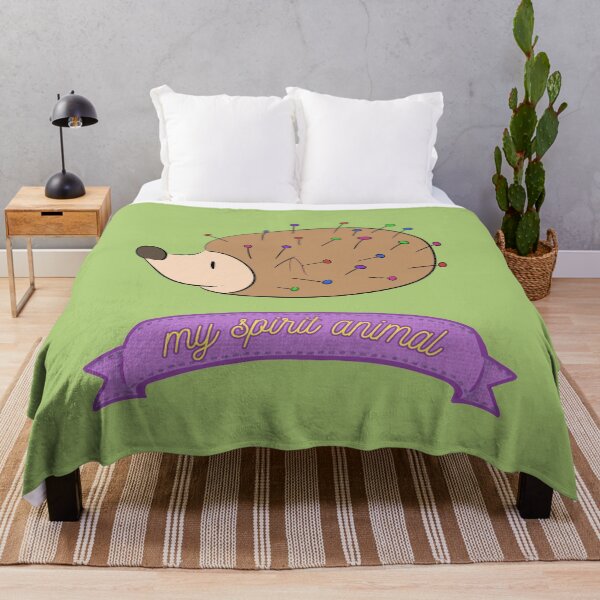 Item preview, My Spirit Animal Hedgehog Pin Cushion Funny Gift for a Sewer designed and sold by HugSomeNettles.
