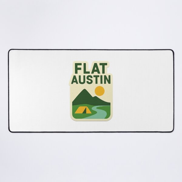Item preview, Flat Austin – Minimalist City Landscape Sticker designed and sold by TrendyDesign159.