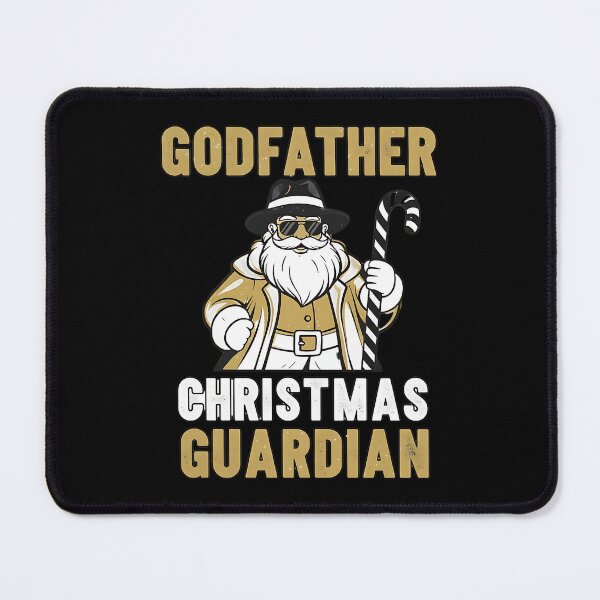 Item preview, Godfather Christmas Guardian with Candy Cane designed and sold by Silent Watch Threads..