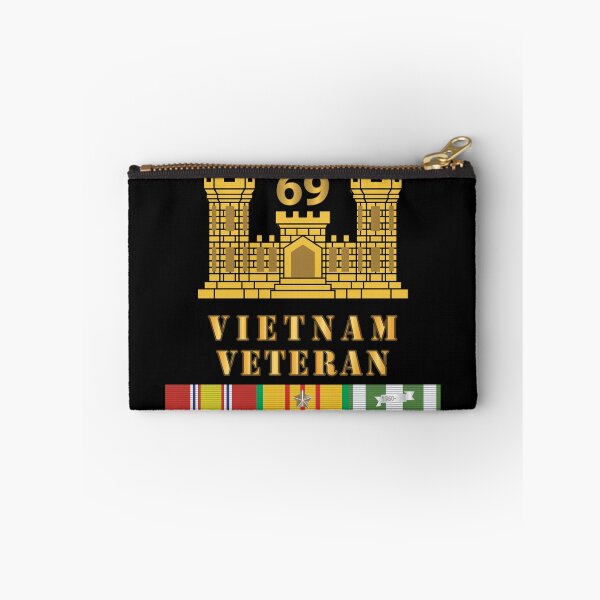 Item preview, Army - 69th Engineer Battalion - ENG Branch - Vietnam Vet w VN SVC X 300 designed and sold by Military Insignia Products.