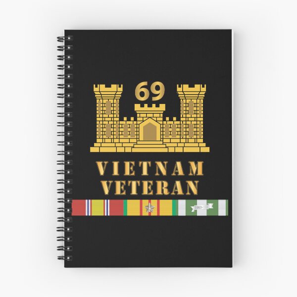 Item preview, Army - 69th Engineer Battalion - ENG Branch - Vietnam Vet w VN SVC X 300 designed and sold by Military Insignia Products.