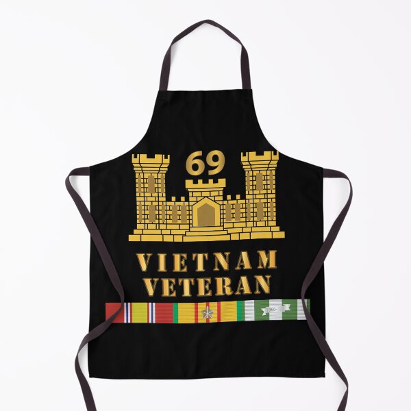 Item preview, Army - 69th Engineer Battalion - ENG Branch - Vietnam Vet w VN SVC X 300 designed and sold by Military Insignia Products.
