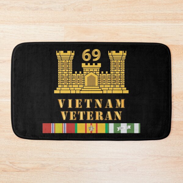 Item preview, Army - 69th Engineer Battalion - ENG Branch - Vietnam Vet w VN SVC X 300 designed and sold by Military Insignia Products.