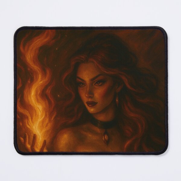 Item preview, Fire Witch – The Red-Head Flame designed and sold by WitchPrint.