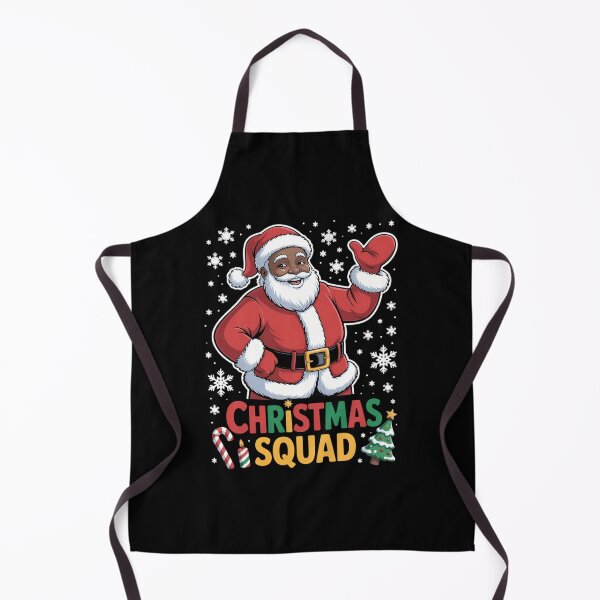 Item preview, Santa Christmas Squad Black Men African American Pajamas designed and sold by DeadlockCrew.