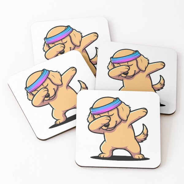 Item preview, Adorable Dabbing Dog Wearing Headband designed and sold by RGShirtWorks.