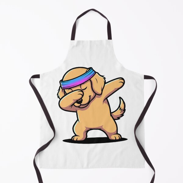 Item preview, Adorable Dabbing Dog Wearing Headband designed and sold by RGShirtWorks.