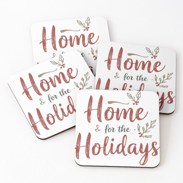 Item preview, Home for the Holidays – Cozy Christmas Typography designed and sold by xMErCUrY03x.