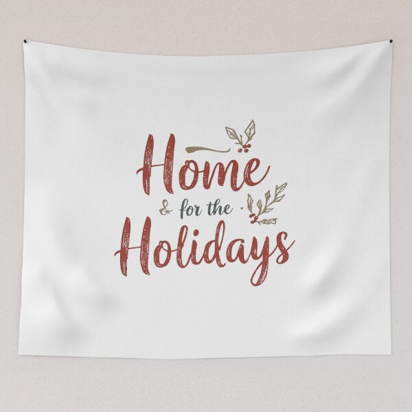 Item preview, Home for the Holidays – Cozy Christmas Typography designed and sold by xMErCUrY03x.