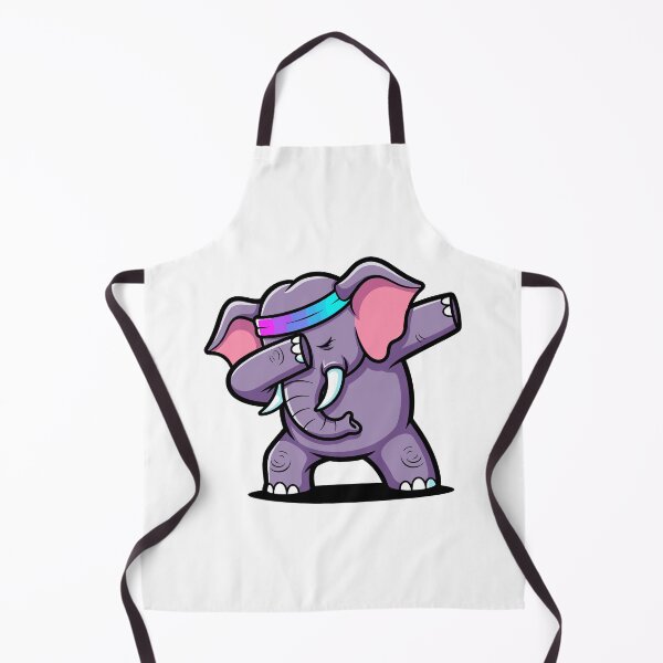 Item preview, Cute Elephant Dabbing with Headband designed and sold by RGShirtWorks.