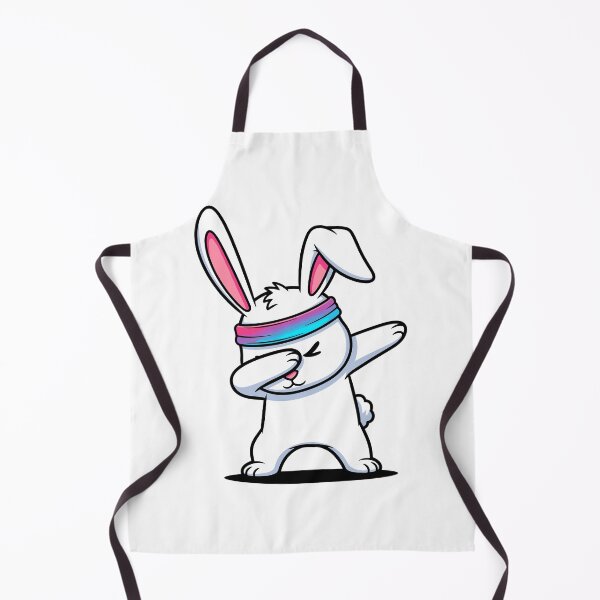 Item preview, Cute White Bunny Dabbing Isolated designed and sold by RGShirtWorks.