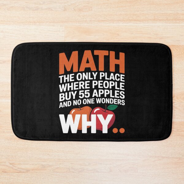 Item preview, Best Math Teacher Joke Humor Science Fun Math Pun  designed and sold by HuValverdeArt.