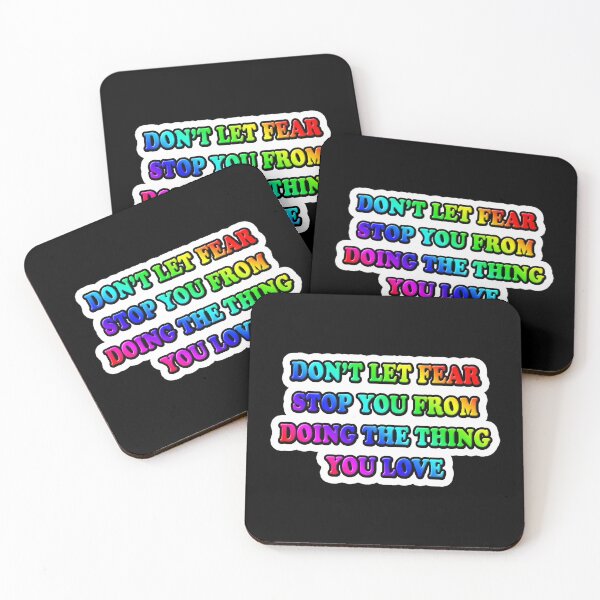 Item preview, Don't Let Fear Stop You designed and sold by carolsheiladis.