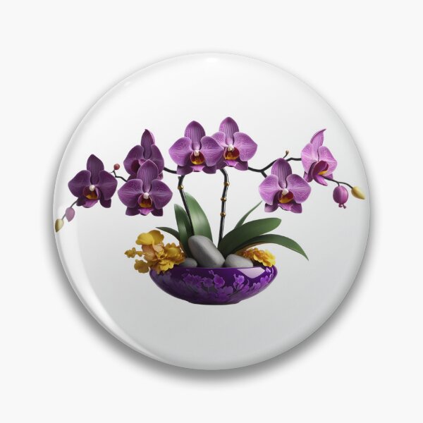Item preview, Zen Phalaenopsis | Purple Orchid Arrangement designed and sold by Maldives-Art.