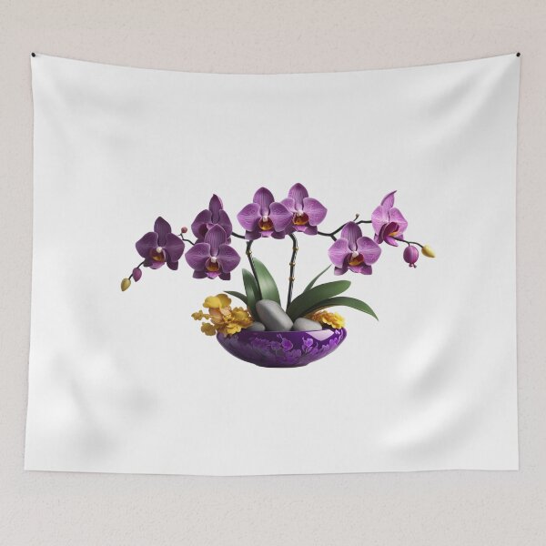 Item preview, Zen Phalaenopsis | Purple Orchid Arrangement designed and sold by Maldives-Art.