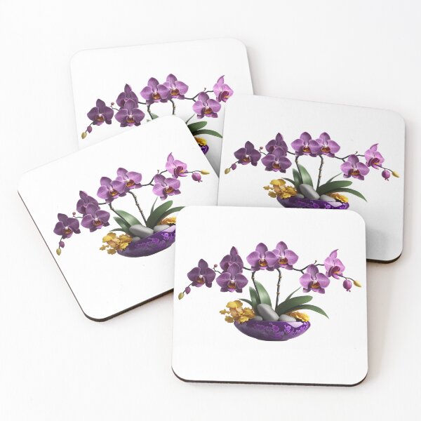 Item preview, Zen Phalaenopsis | Purple Orchid Arrangement designed and sold by Maldives-Art.