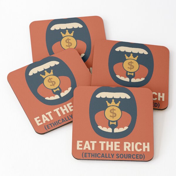 Item preview, Eat The Rich (Ethically Sourced) designed and sold by UnitedThreads.