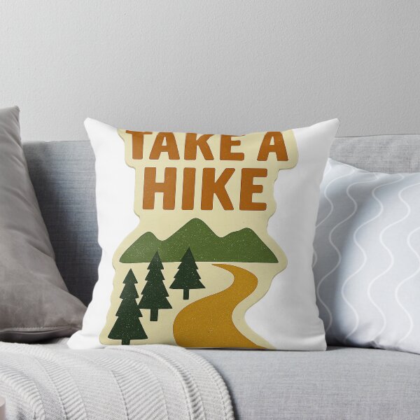 Item preview, Take a Hike – Vintage Hiking Sticker designed and sold by TrendyDesign159.