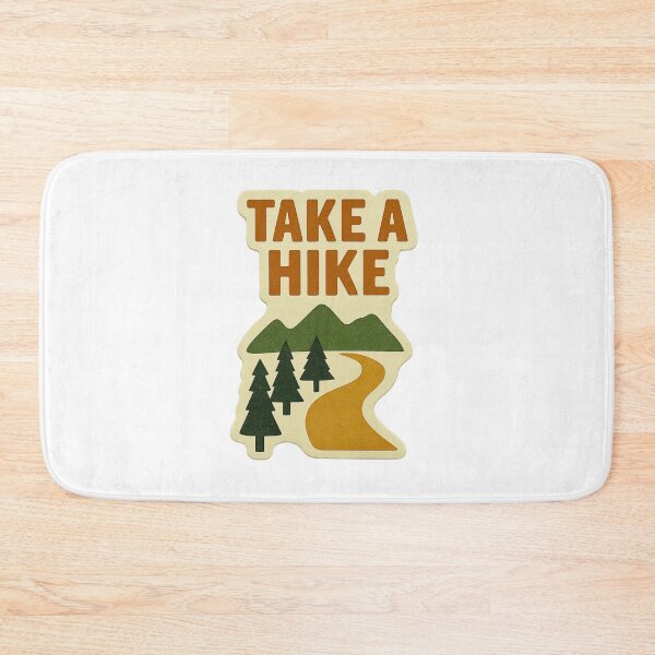 Item preview, Take a Hike – Vintage Hiking Sticker designed and sold by TrendyDesign159.