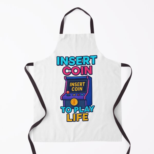 Item preview, Insert Coin to Play Life Arcade Design. designed and sold by The-T-In-Retro.