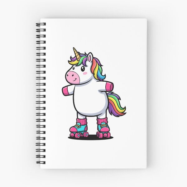 Item preview, Cute Rainbow Unicorn on Roller Skates designed and sold by RGShirtWorks.