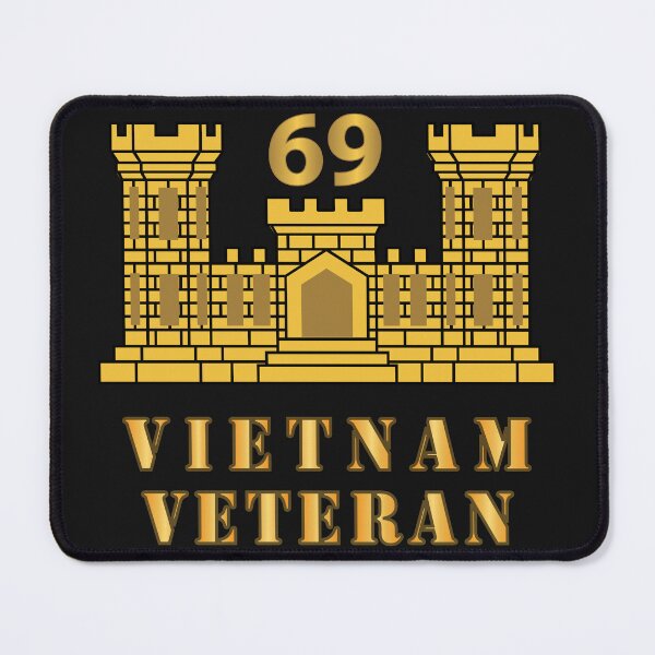 Item preview, Army - 69th Engineer Battalion - ENG Branch - Vietnam Veteran X 300 designed and sold by Military Insignia Products.