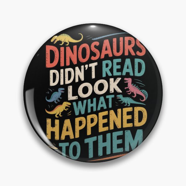 Item preview, Dinosaurs Didnt Read Book Lover Boys Kids Teacher  designed and sold by HuValverdeArt.