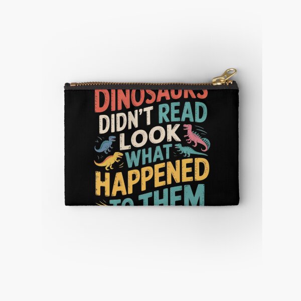 Item preview, Dinosaurs Didnt Read Book Lover Boys Kids Teacher  designed and sold by HuValverdeArt.