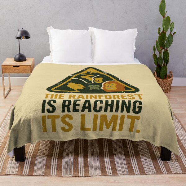 Item preview, Deforestation Warning Sign with Jungle Animals in Distress designed and sold by SplashTastic.