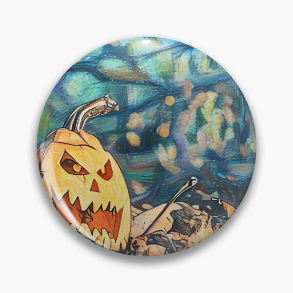 Artikelvorschau, Gruseliger Halloween-Kürbis entworfen und verkauft von tomorrowsart.