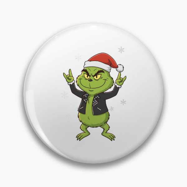 Item preview, Grinch Rocker Christmas designed and sold by RGShirtWorks.