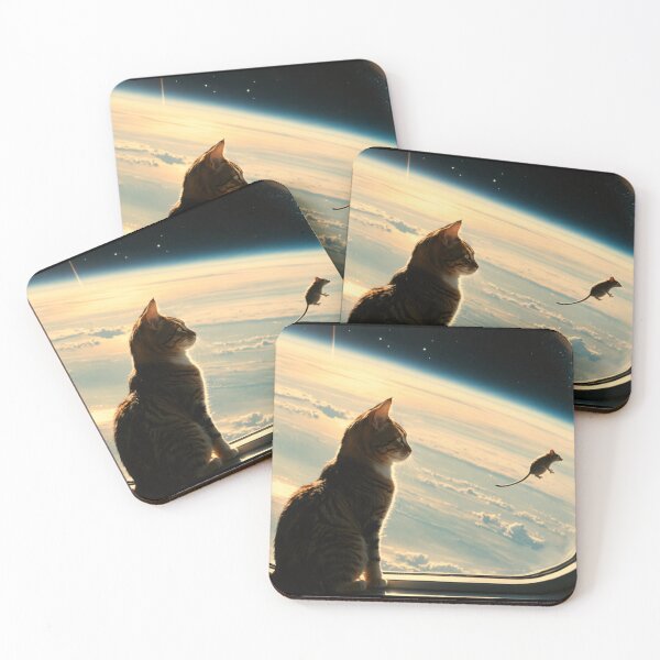 Item preview, 13th Pass (Retrograde Orbit Mouse) - Photo Art Animals in Space designed and sold by NickWhittleArt.