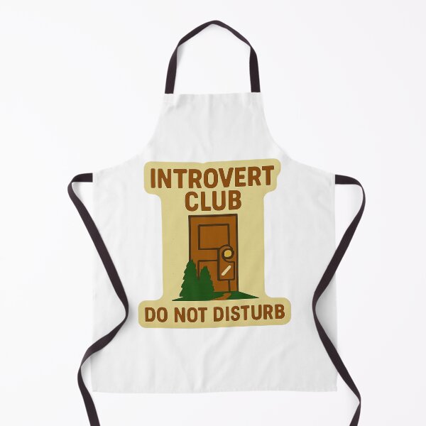 Item preview, Introvert Club – Do Not Disturb Sticker designed and sold by TrendyDesign159.