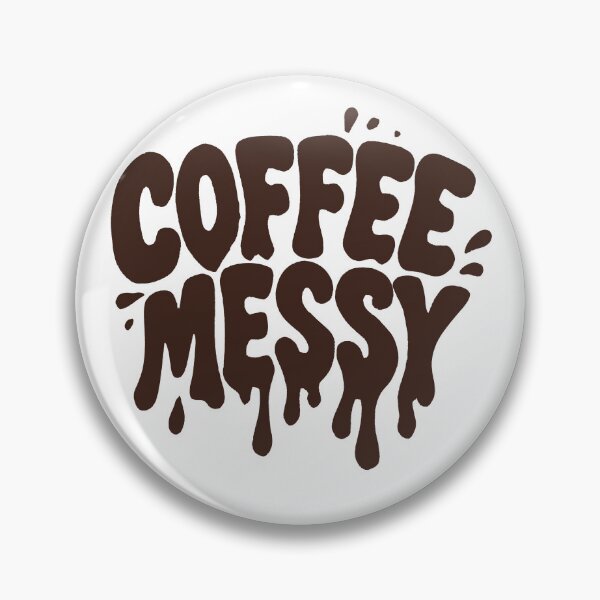 Item preview, Coffee Messy | Inktober 2025 Murky | Team Long Black Stains designed and sold by .Stitch.Stab.Scroll.Social..