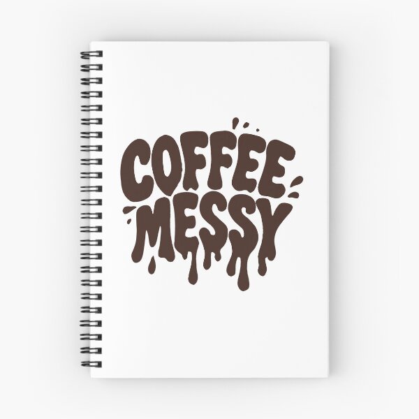Item preview, Coffee Messy | Inktober 2025 Murky | Team Long Black Stains designed and sold by .Stitch.Stab.Scroll.Social..