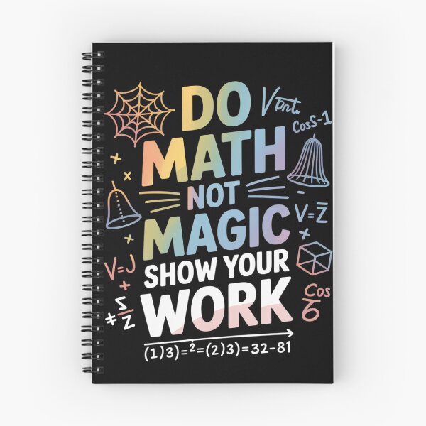 Item preview, Do Math Not Magic Math Teacher Mathematics  designed and sold by HuValverdeArt.