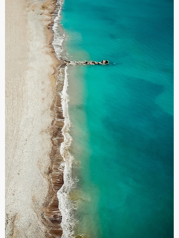Thumbnail 7 of 7, Framed Art Print, Colourful Kourion Beach designed and sold by DRONY.