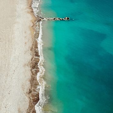 Artwork thumbnail, Colourful Kourion Beach by DRONY