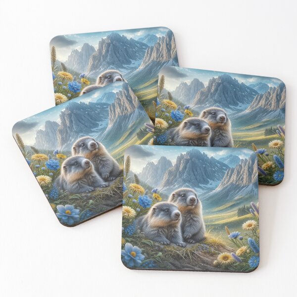 Item preview, Baby Marmots designed and sold by Krys Bailey.
