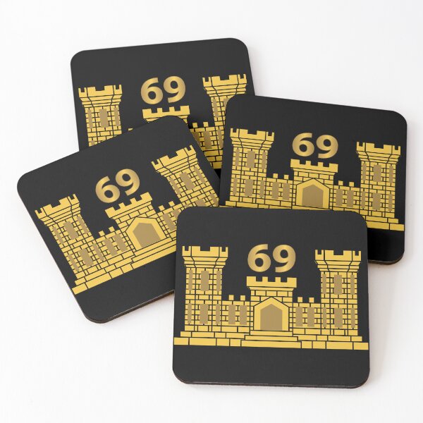 Item preview, Army - 69th Engineer Battalion - ENG Branch wo Txt X 300 designed and sold by Military Insignia Products.