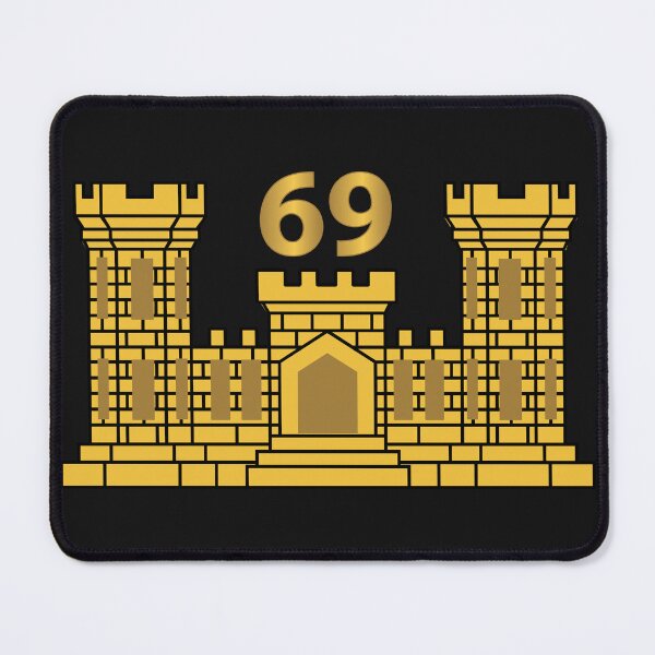 Item preview, Army - 69th Engineer Battalion - ENG Branch wo Txt X 300 designed and sold by Military Insignia Products.