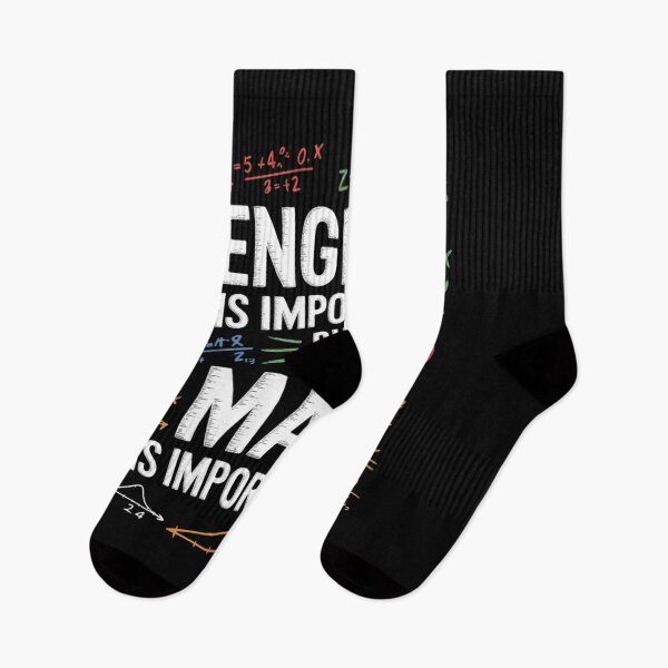 Item preview, English is important but math is importanter  designed and sold by HuValverdeArt.