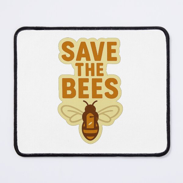 Item preview, Save the Bees – Eco Awareness Sticker designed and sold by TrendyDesign159.