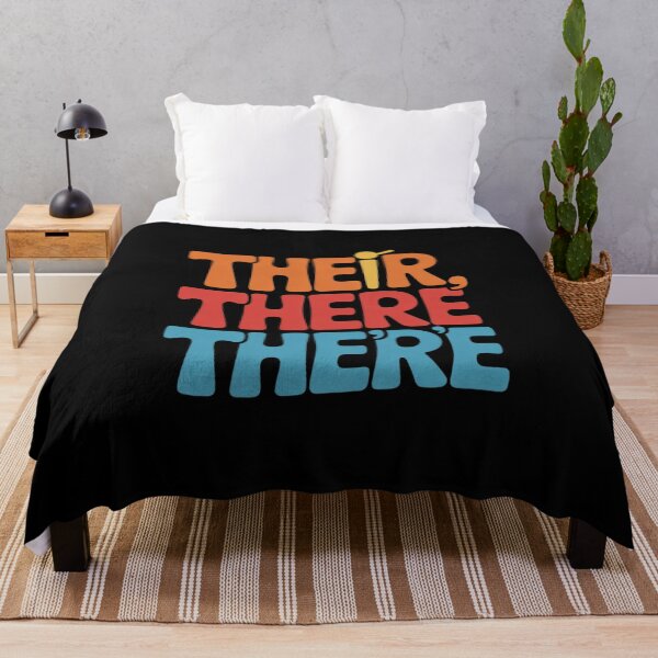 Item preview, English Teacher Their There Theyre Grammar Men Women  designed and sold by HuValverdeArt.