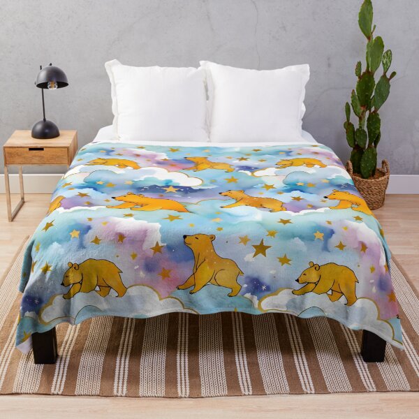 Item preview, Sleeping Bears in the Sky Pattern designed and sold by Dream Garden.