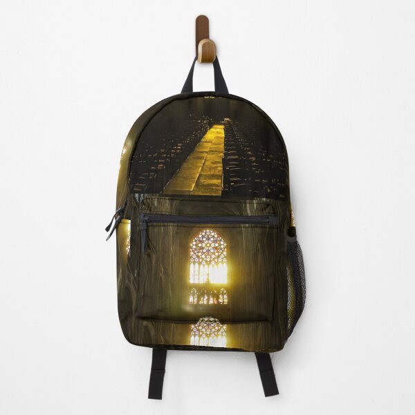 Item preview, Gothic Cathedral in Golden Light - Stained Glass and Majestic Architecture designed and sold by Anyhnto.