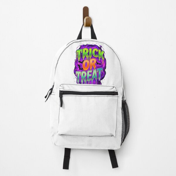 Item preview, Neon Trick or Treat Dripping Halloween Typography Design designed and sold by RuweisVibes.